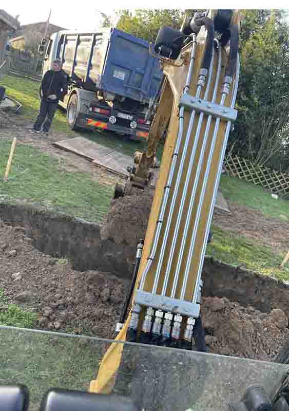 Travaux de terrassement à Étampes