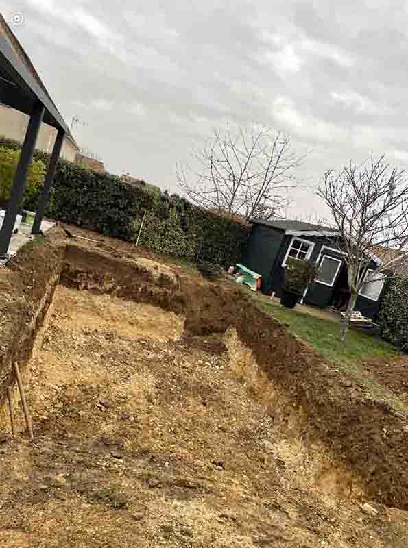 Travaux de terrassement à Rambouillet