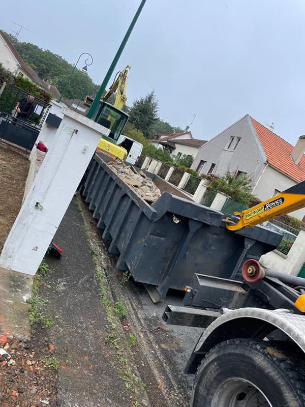 Location benne déchets Dourdan