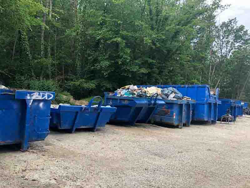 Location benne déchets près d’Arpajon